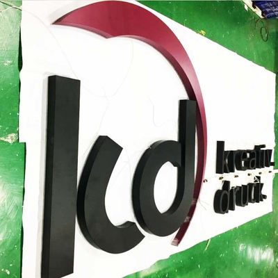 La fachada constructiva 3d hizo excursionismo la muestra 6500K de la letra