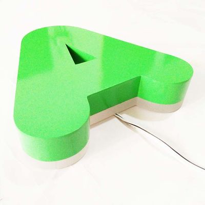 3D al aire libre iluminó la muestra retroiluminada llevada Logo For Business de la letra