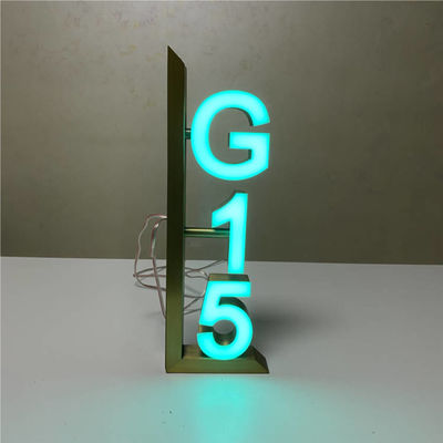 Las muestras de número de la habitación del ODM del OEM llevaron el número de matrícula 12V de la puerta de la casa