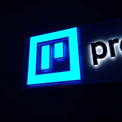 Muestras retroiluminadas de acrílico translúcidas de las letras de Shopfront los 40cm para las compañías