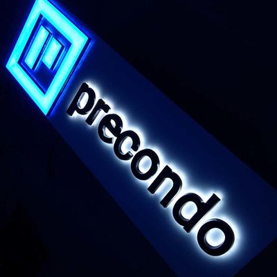 Muestras retroiluminadas de acrílico translúcidas de las letras de Shopfront los 40cm para las compañías