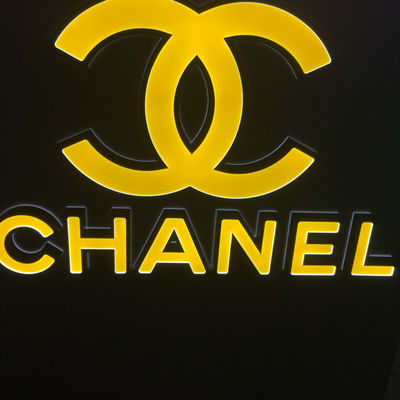 Letras de acrílico al aire libre de encargo HIGHSPAN de moda del alfabeto LED