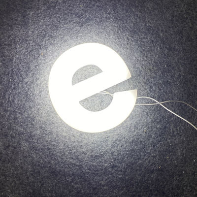 Del acrílico 3d de la luz muestras interiores de la letra para arriba 50000 horas de curso de la vida