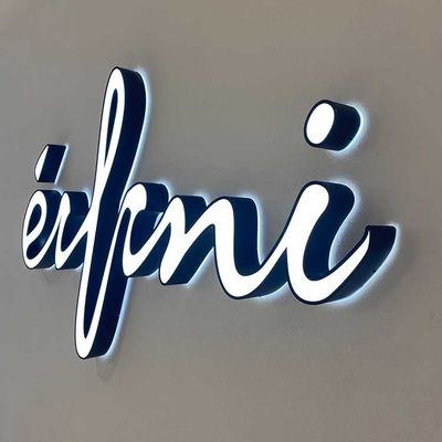 3d iluminó la UL interior del CE ROHS de la tienda de Logo Signs Letter For Retail