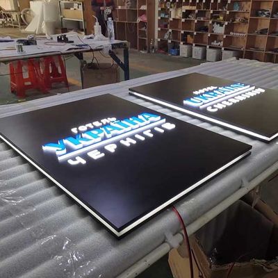 Las letras de acrílico de Mini Front Lit SMD2835 LED firman al tablero Eco amistoso