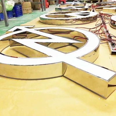 Muestras de acero inoxidables de Logo Giant Light Up Letters para el CE ROHS de los acontecimientos