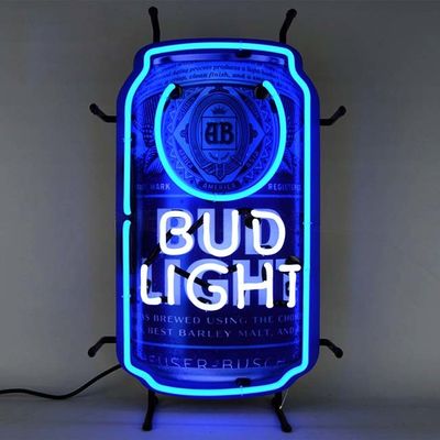 3d llevó las muestras de neón de neón de la cerveza de las luces los 60cm de la pared de las letras para las tiendas