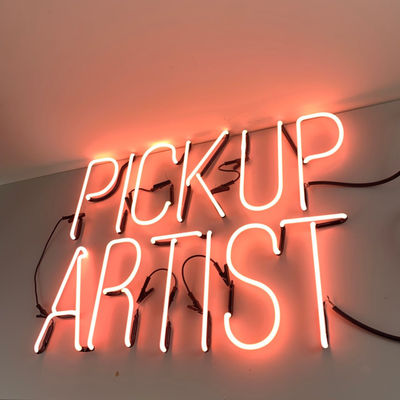 Los restaurantes almacenan la barra de neón personalizada llevada firman el tablero de acrílico de la señal de neón