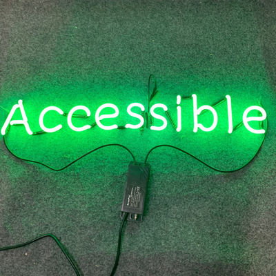 Los restaurantes almacenan la barra de neón personalizada llevada firman el tablero de acrílico de la señal de neón