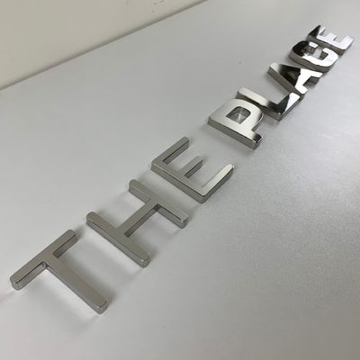 HIGHSPAN Logo Metal Letter Sign de encargo SS304 para la oficina