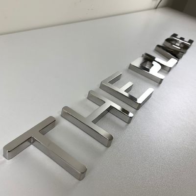 HIGHSPAN Logo Metal Letter Sign de encargo SS304 para la oficina