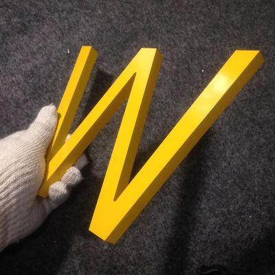 15m m 3d Crystal Acrylic Letter Sign Logo Non Toxic impreso ULTRAVIOLETA