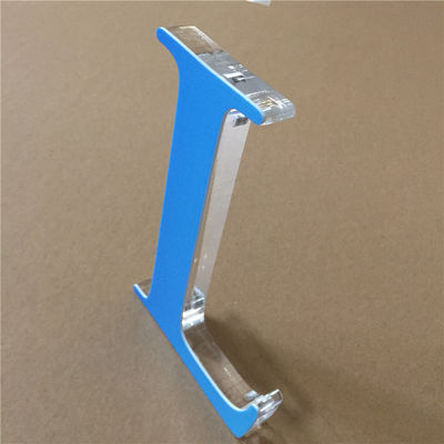 El plexiglás de acrílico ácido anti del tablero de la muestra de la letra cortó letras