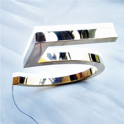 El laser de la muestra de número de casa del cepillo del oro del alto brillo cortó el CE RoHS