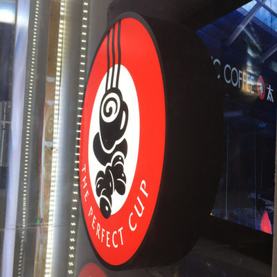 De encargo llevada encienden para arriba la publicidad al aire libre del grueso del logotipo 50-200m m