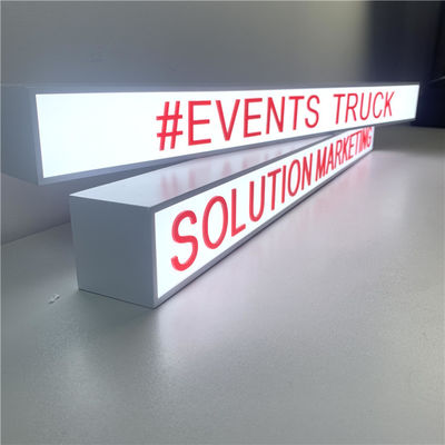 Letrero al aire libre de Lightbox del negocio de la calle de la muestra de la caja de luz de la ronda de HIGHSPAN