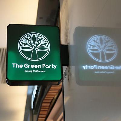 Letrero al aire libre de Lightbox del negocio de la calle de la muestra de la caja de luz de la ronda de HIGHSPAN