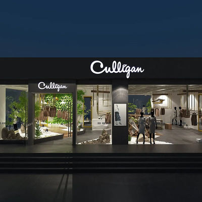 Muestra delantera Front Lit Channel Letters de la tienda al aire libre IP65