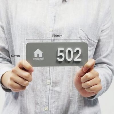 Letras de acrílico blancas inspiradas del alfabeto que hacen publicidad de letras de acrílico fabricadas