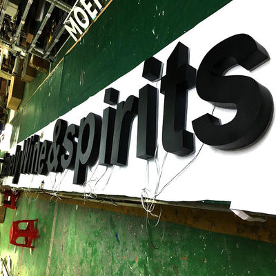 Las letras de canal de la UL hicieron excursionismo la señalización iluminada OEM ponen letras a la señalización de la caja de luz