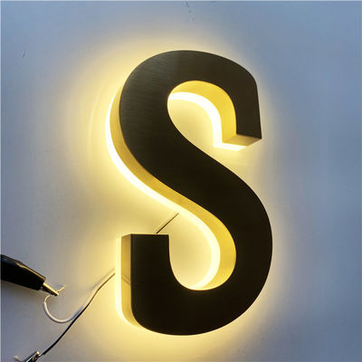 CE retroiluminado de acero inoxidable ROHS del tablero de la muestra del restaurante de HIGHSPAN