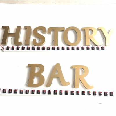 CE retroiluminado de acero inoxidable ROHS del tablero de la muestra del restaurante de HIGHSPAN