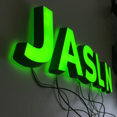 Letras de acrílico grandes Logo Super Bright Outdoor Waterproof del alfabeto LED