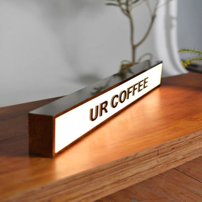 Sola publicidad al aire libre echada a un lado de acero inoxidable del letrero de la señalización 3D de la caja de luz