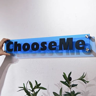 Letras de acrílico blancas inspiradas del alfabeto que hacen publicidad de letras de acrílico fabricadas