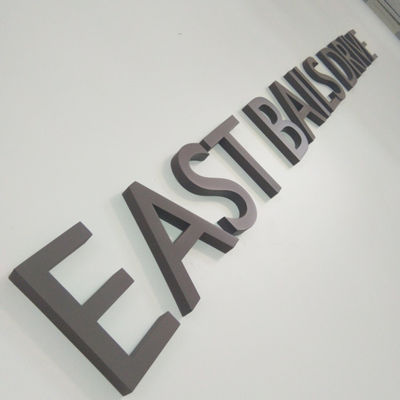 Letras impermeables del metal de 12V Shopfront 3D