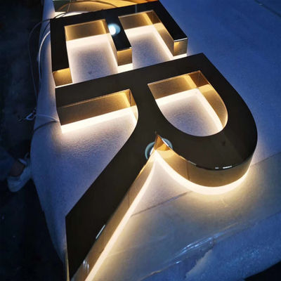 Cepille los Ss que la letra Signgold de 3d hizo excursionismo a Logo Light Up 20m m