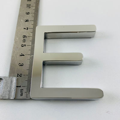 La muestra de plata de la letra del espejo 3D del frente de la tienda de Customzied hizo excursionismo FrontLit