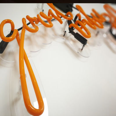 Ambientes de la señal de neón de encargo de la decoración 10kv de la barra buenos solamente con el tablero de acrílico