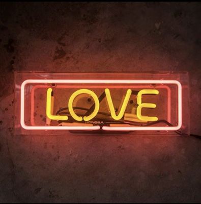 Casarse el tablero de encargo de la señal de neón del amor para el ODM del OEM del dormitorio