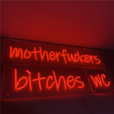 Curso de la vida llevado tienda iluminado de la hora del logotipo 50000-80000 de la luz de la señal de neón