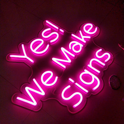 Letras de canal de neón de neón de encargo del amor de la muestra de la UL que se casan para la pared