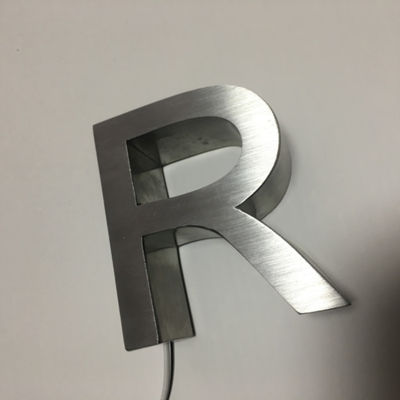 HIGHSPAN fuera de la muestra retroiluminada de la letra de canal para los nombres de compañía